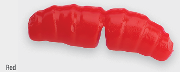 BERKLEY POWERBAIT ACTION  WAXIES 2 CM - RED