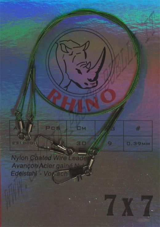 RHINO CAVETTO ACCIAIO 7X7 - 30CM - 9KG