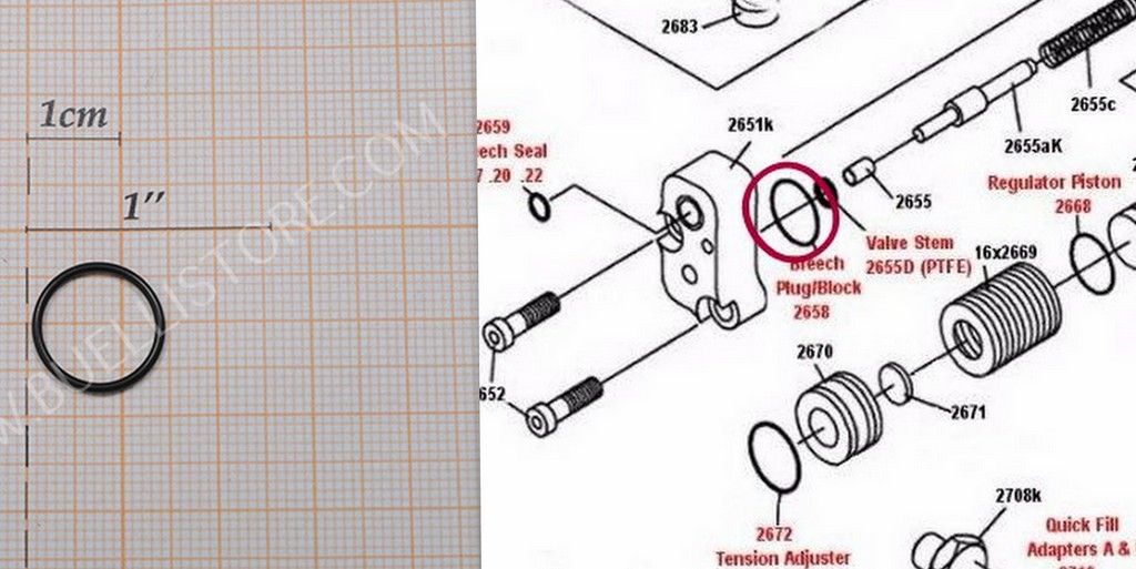 WEIHRAUCH - RICAMBIO O-RING HW100 - 2658