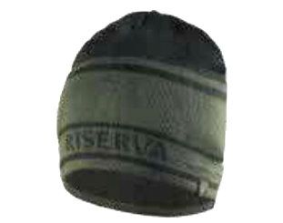 RISERVA BERRETTO IN LANA MERINOS VERDE / VERDE SCURO