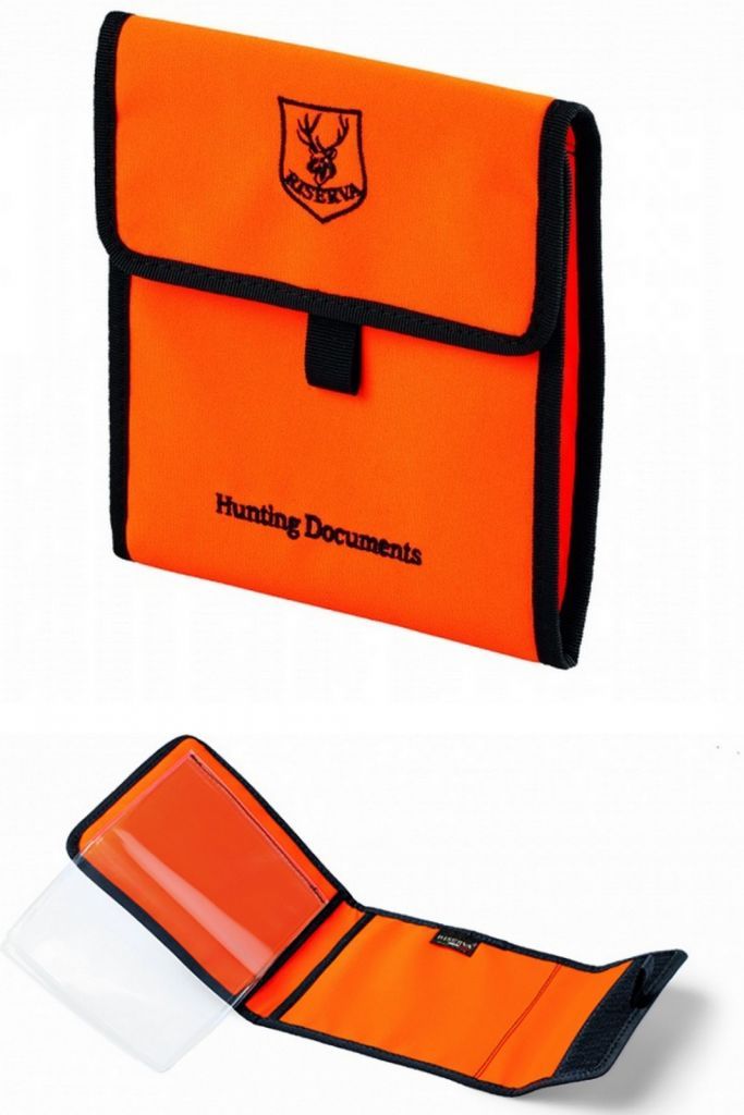 RISERVA PORTA LICENZA - ARANCIO ALTA VISIBILITÀ' 