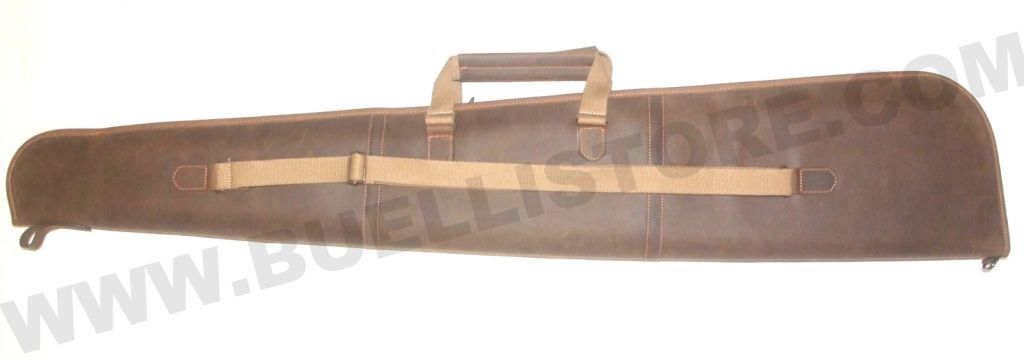 RISERVA FODERO FUCILE IN PELLE AGNELLATO PER FUCILI - 110 CM