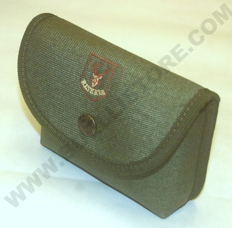 RISERVA PORTACARICATORE IN CORDURA - 13 x 10 x 2 cm