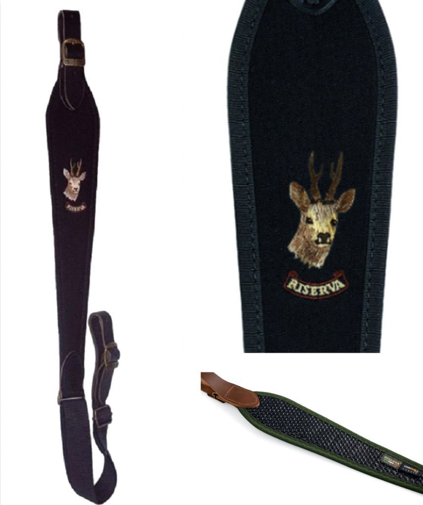 RISERVA TRACOLLA CARABINA IN CORDURA REGOLABILE - CAPRIOLO