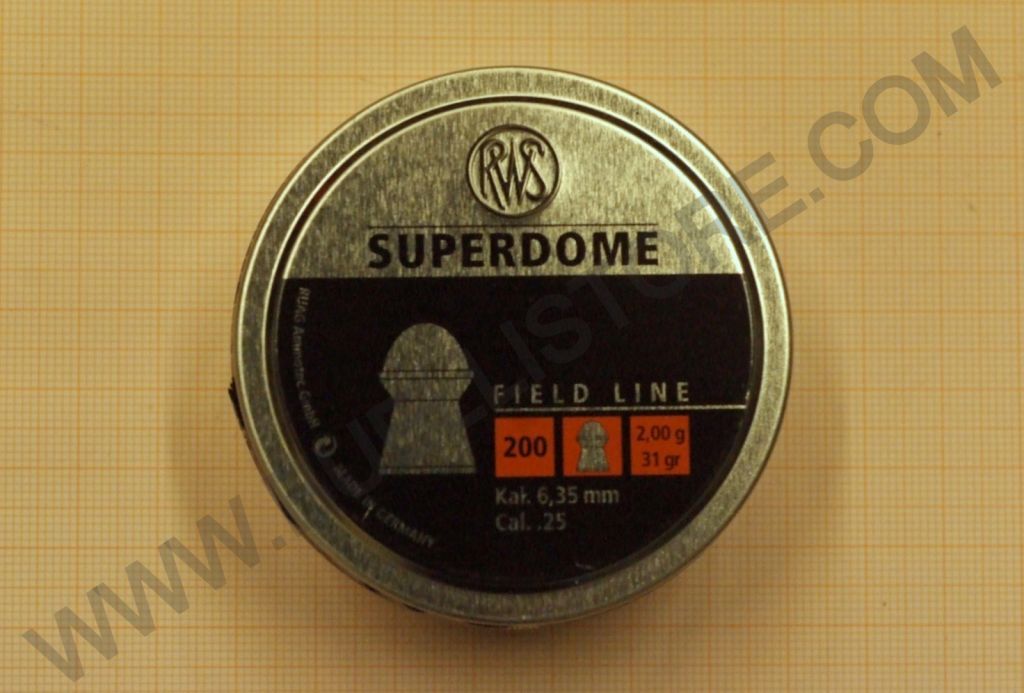 PIOMBINI RWS SUPERDOME CAL. 6.35 DA  2.0g - 200 pz