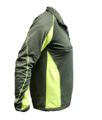 MAGLIA TECNICA CALDA E MOLTO LEGGEREA CON INSERTI VERDI - ZENITH ZOTTA FOREST 