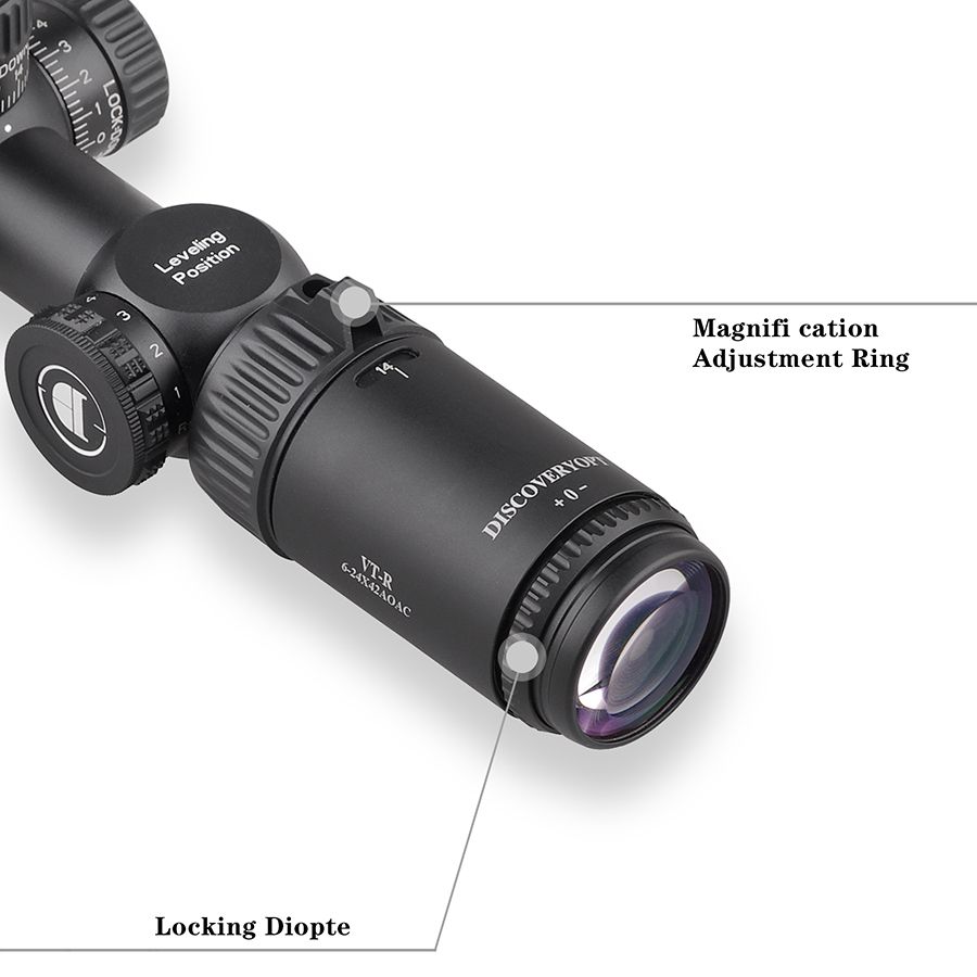 DISCOVERY OPTICS VT-R 6 24x42 AOAC SFP 1