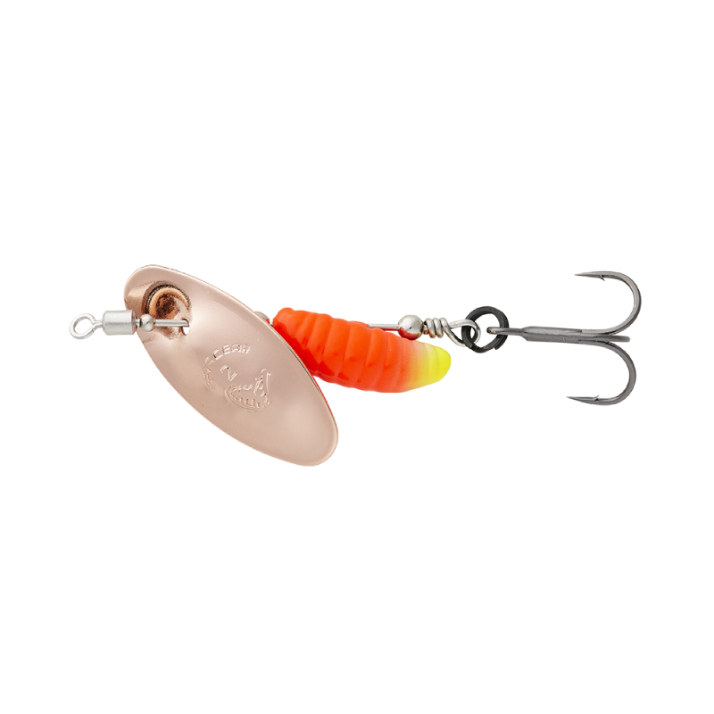 SAVAGE GEAR GRUB SPINNER 3.8G #COPPER RED YELLOW