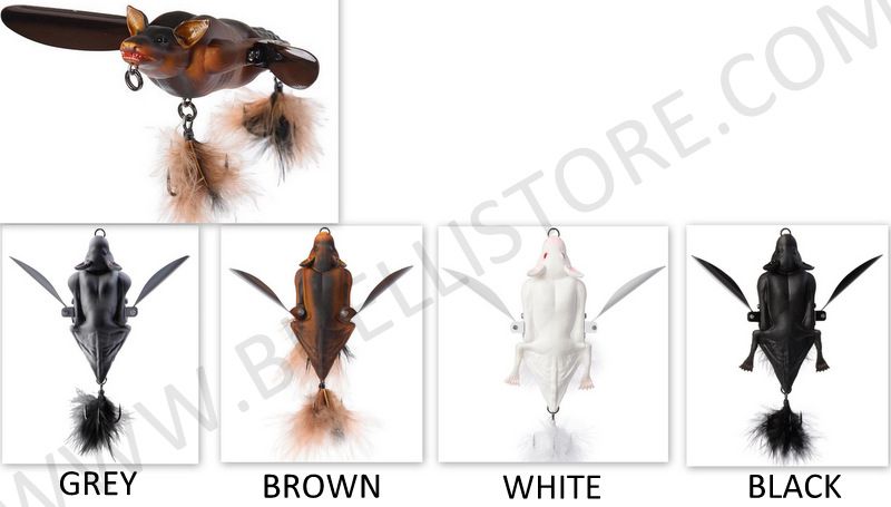 SAVAGE GEAR 3D BAT 10 CM BROWN 