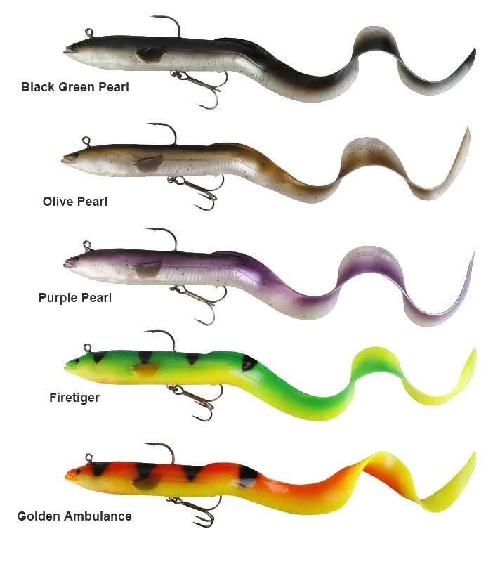 REAL EEL 20CM - 38G - PURPLE PEARL NL