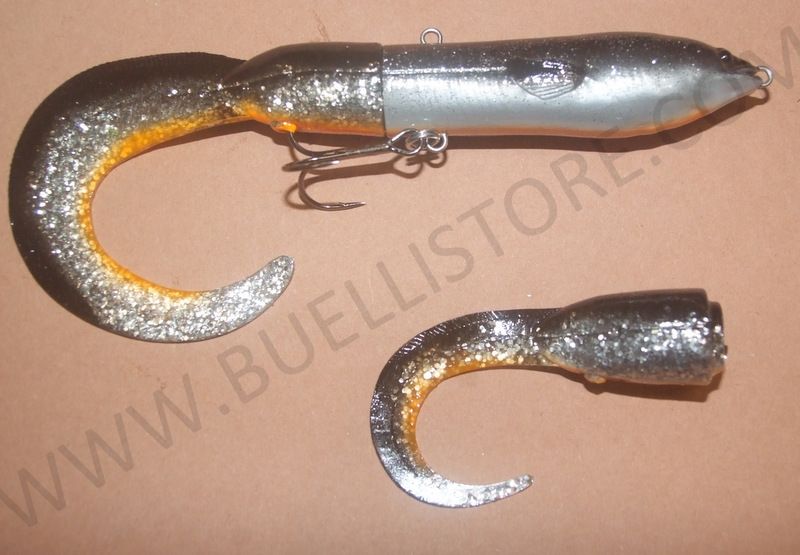 SAVAGE GEAR 3D HARD EEL DIRTY SILVER 17 CM 40 GRAMMI 