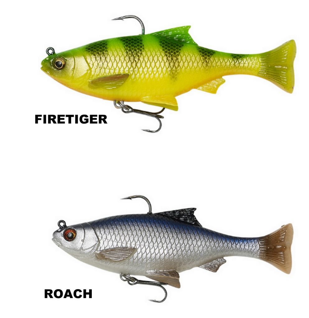 SAVAGE GEAR - 3D PULSE TAIL ROACH 13 CM - 38.5 G - FIRETIGER