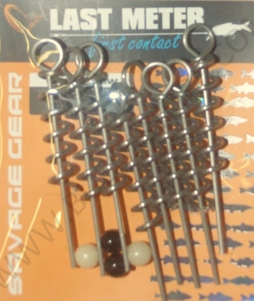 SAVAGE GEAR SPIRALE PER ESCHE SILICONICHE CORKSCREW TG M - 8PZ