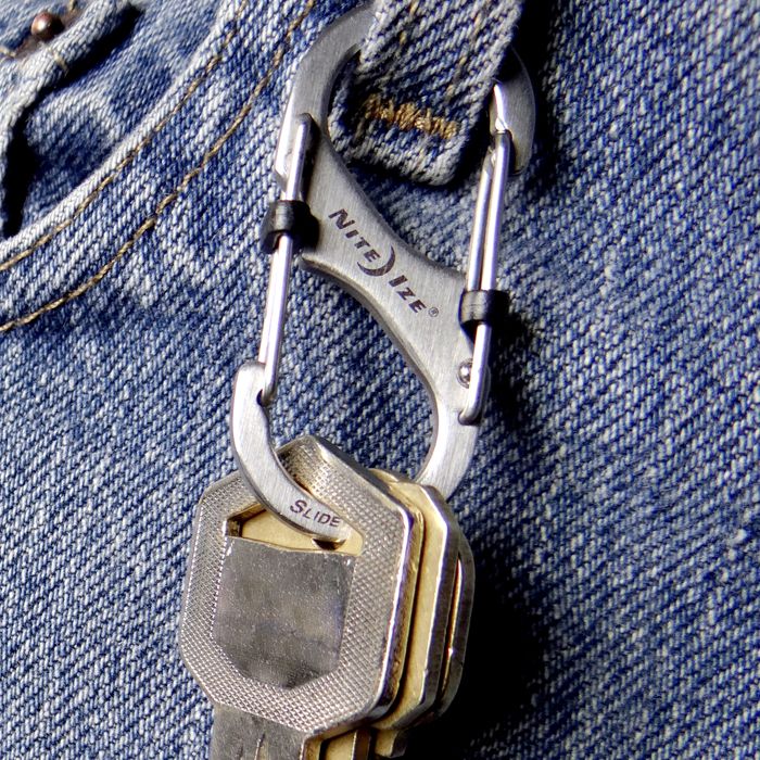 S-BINER SLIDELOCK  MOSCHETTONE DOPPIO CON  SICURA