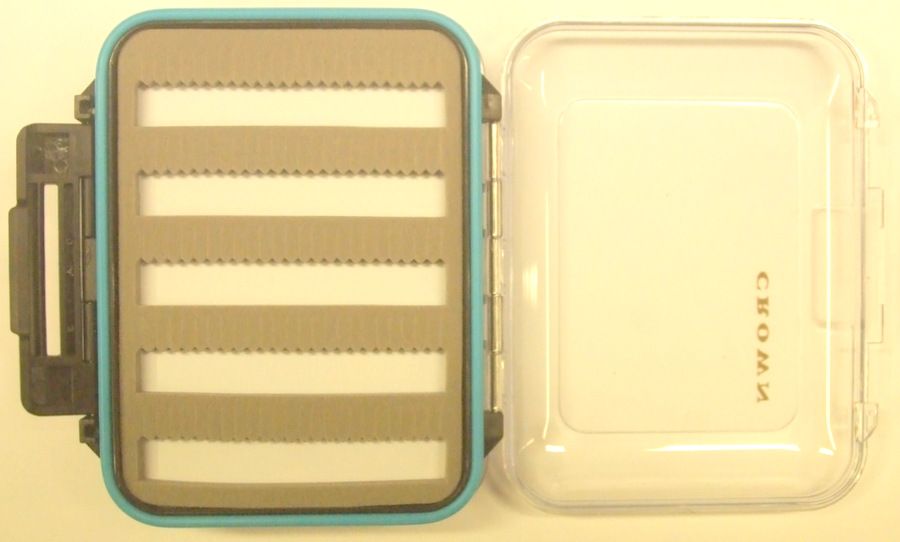 CROWN SCATOLA PORTA MOSCHE IMPERMEABILE DOPPIO SCOMPARTO