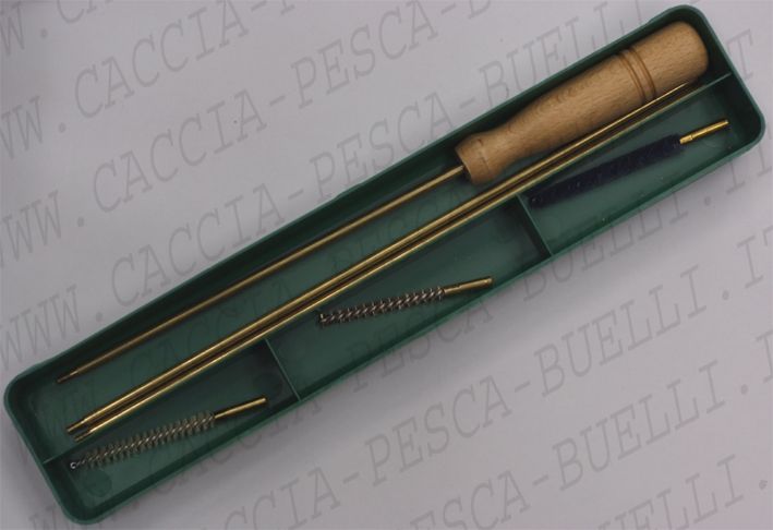 KIT SCOVOLI CON ASTA IN OTTONE CAL.38