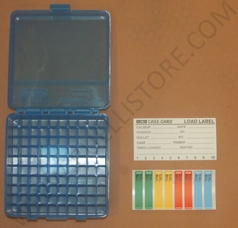 MTM SCATOLE PORTA COLPI 100 MUNIZIONI CALIBRO 38 / 357