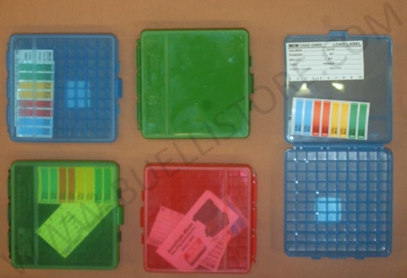 MTM SCATOLA PORTA 100 COLPI CAL. 38 / 357 VERDE 