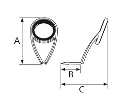 FUJI ANELLO MONOPONTE BCKLOG - MISURA 25