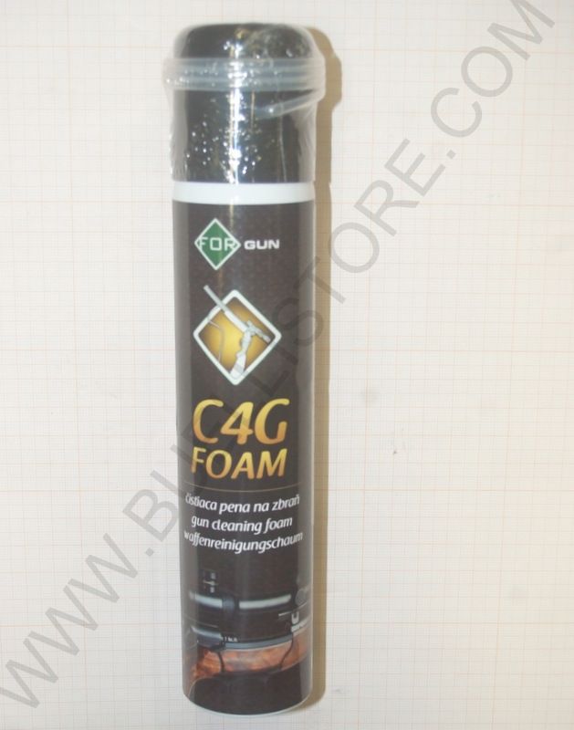 FOR GUN PULITORE IN SCHIUMA PER ARMI CON INDICATORE DI RESIDUI C4G FOAM  200 ML