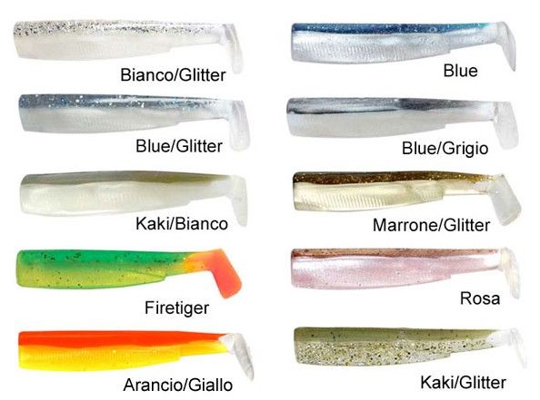 BLACK MINNOW FIIISH 90 COL. BLUE