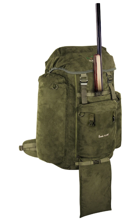 ZAINO TECNICO PORTA SALVAGGINA 70 LT CON PORTA CARABINA - MARSUPIO