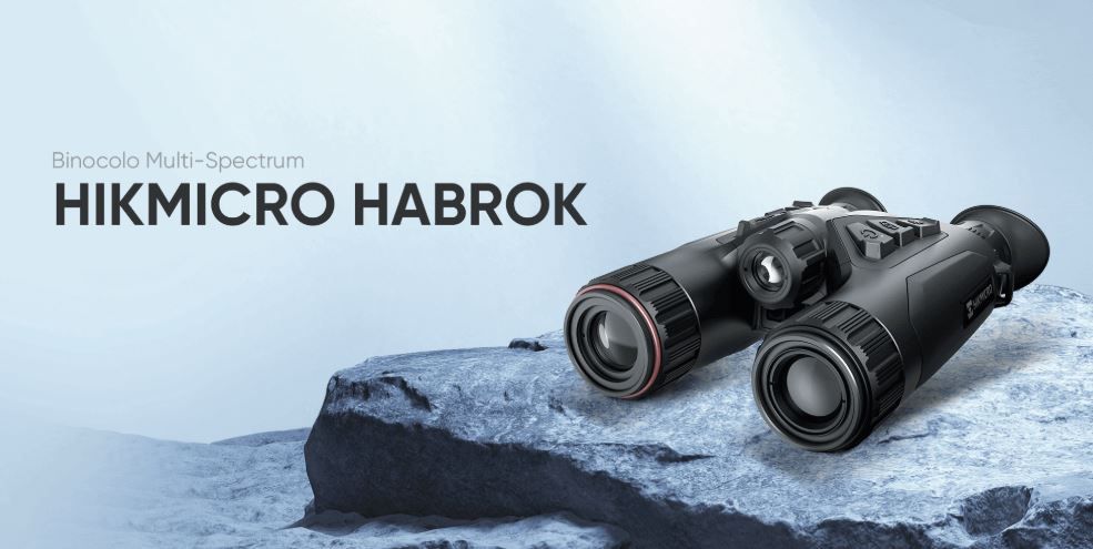 BINOCOLO TERMICO DIGITALE / INFRAROSSO 4K  HABROK PRO CON TELEMETRO - HIKMICRO