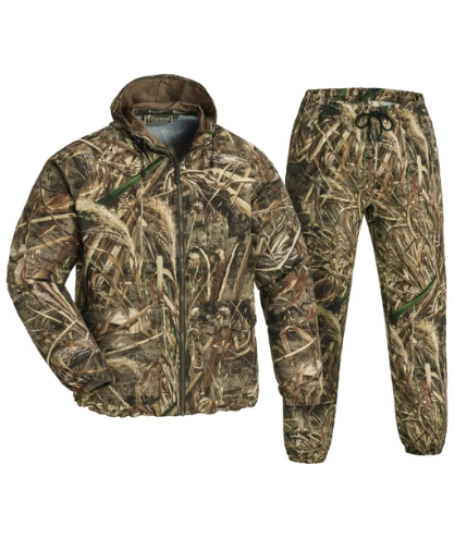 SET MIMETICO DA CACCIA LEGGERISSIMO DA INDOSSARE SOPRA I VESTITI PINEWOOD® CAMOU 5661