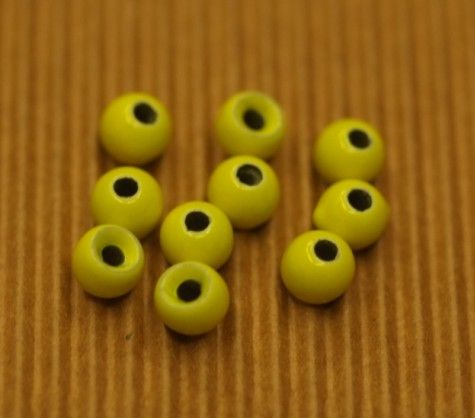 CROWN SFERETTE IN TUNGSTENO COLORE GIALLO FLUO