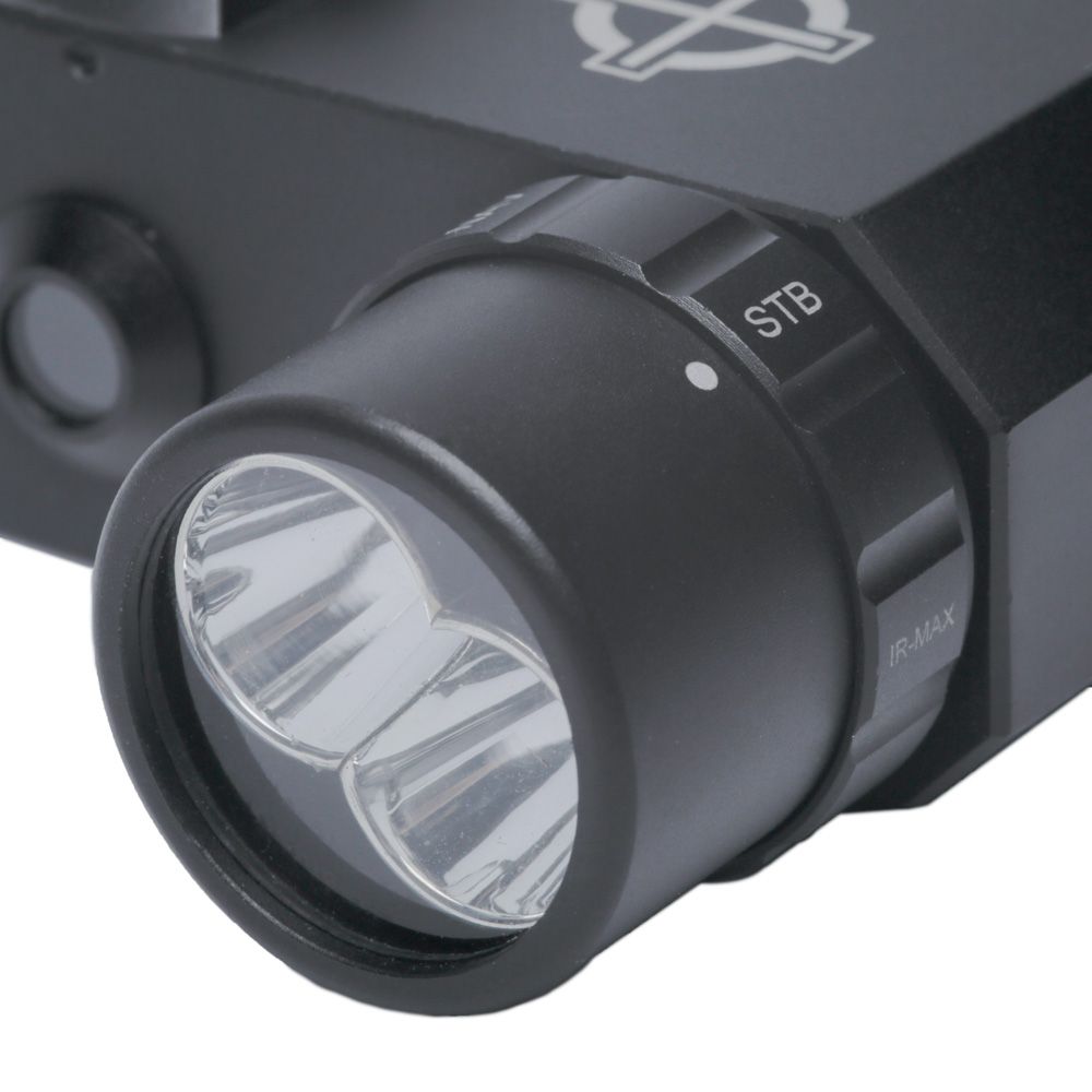 SIGHTMARK LoPro COMBO - LASER VERDE + LUCE LED 300 LUMENS + ILLUMINATORE IR PER OTTICHE NOTTURNE - ATTACCO WEAVER