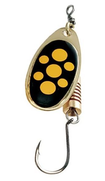 SINGLEHOOK SPINNER #1 - 3G - BLACKY