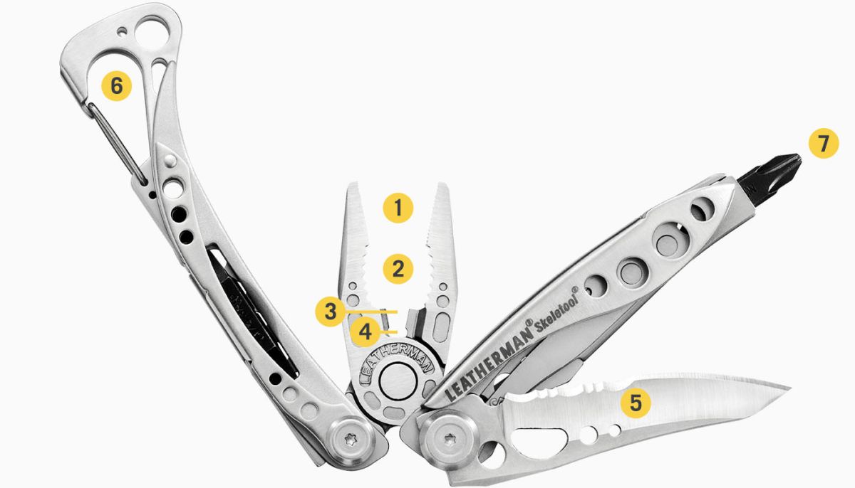 LEATHERMAN SKELETOOL PINZA LEGGERA MULTITOOL