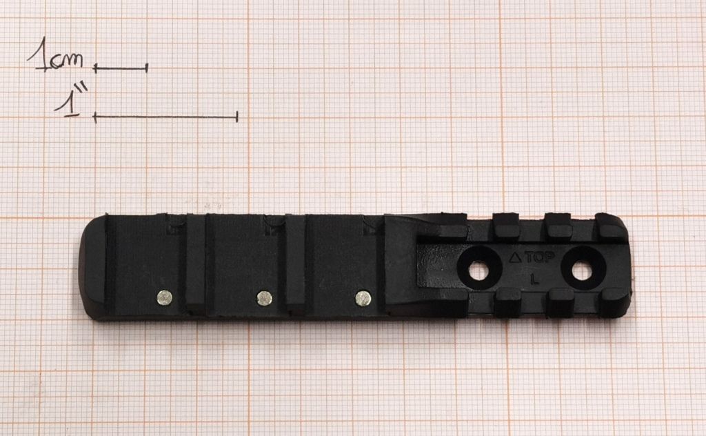 STOEGER SLITTA LATERALE SINISTRA / RAIL PER CARABINA XM1