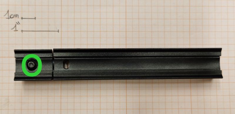 SLITTA PER CARABINE WEIHRAUCH  HW77 & HW977