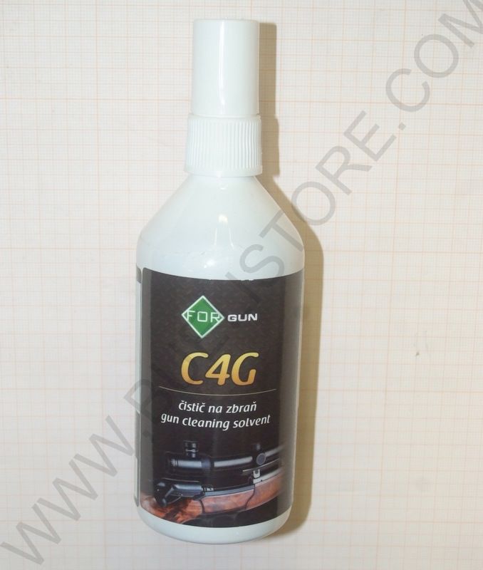 FOR GUN C4G GUN CLEANING SOVENTE PER ARMI AD ANIMA RIGATA 200 ml