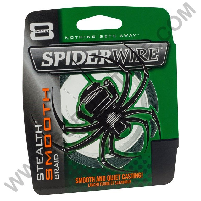 SPIDERWIRE SMOOTH 8 MOSS GREEN 0.12mm 150 MT