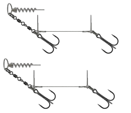 SPINNING STINGER - 4 ANCORINI 11CM #1