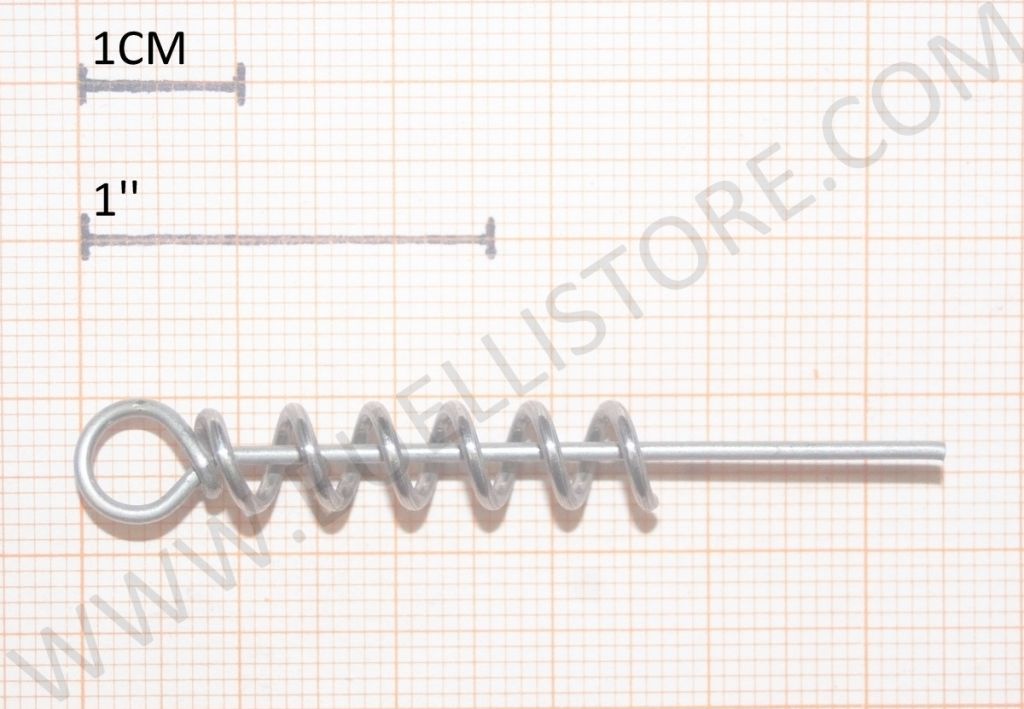 SAVAGE GEAR SPIRALE PER ESCHE SILICONICHE CORKSCREW TG M - 8PZ