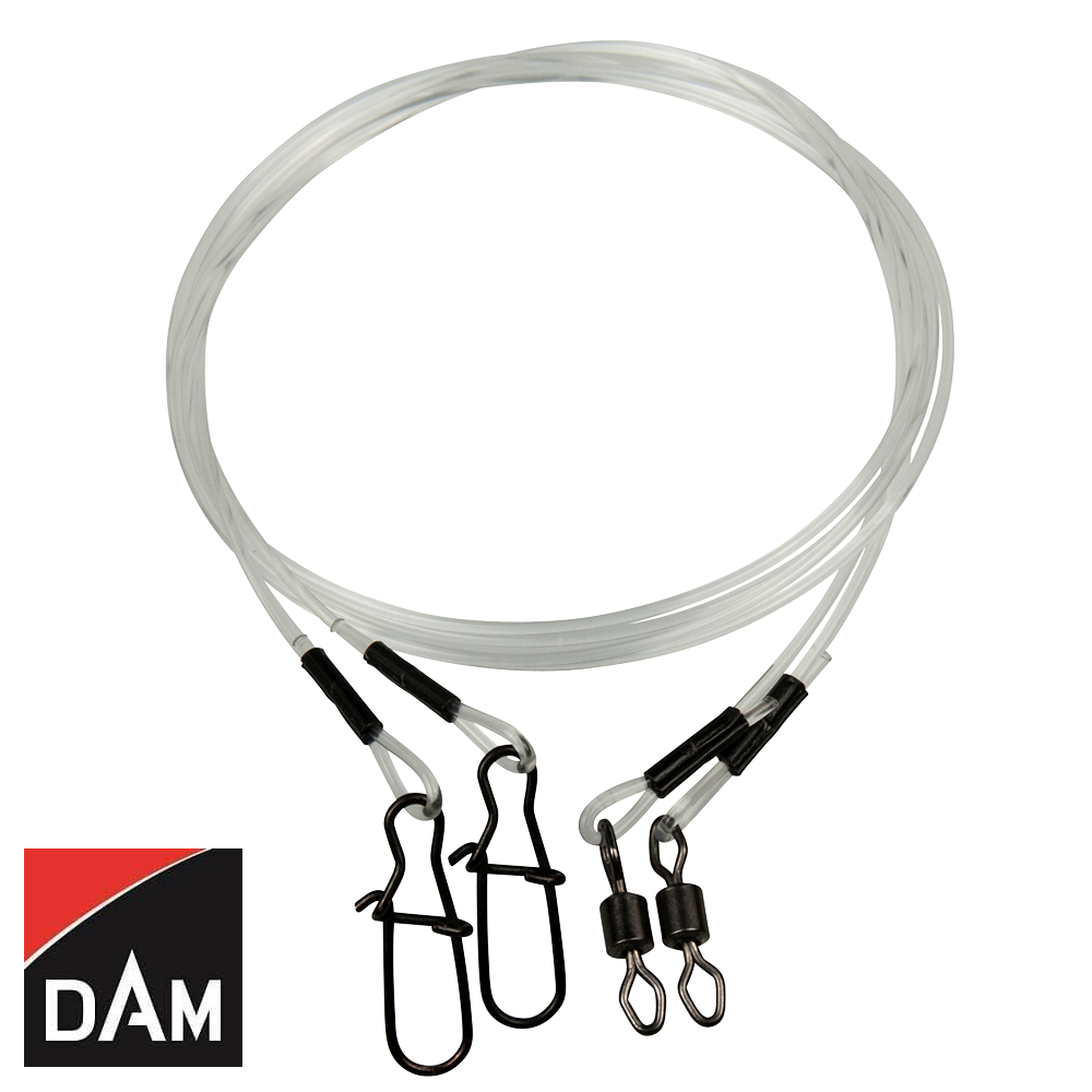 DAM EFFETZ TERMINALE IN NYLON - MONO LEADER M 6 - 17KG 