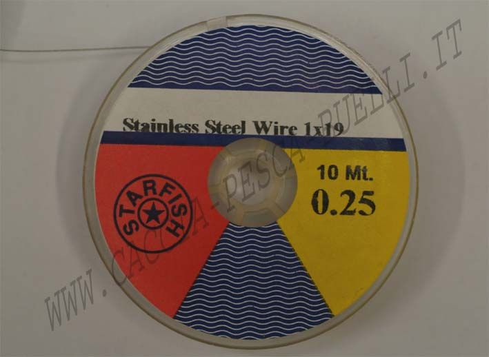 STARFISH CAVO ACCIAIO ANNODABILE 0.15MM