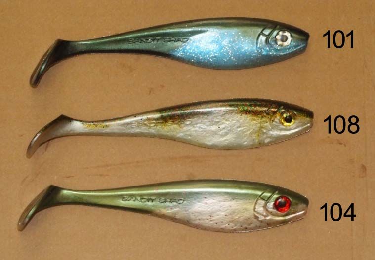 STRIKE PRO BANDIT SHAD 108