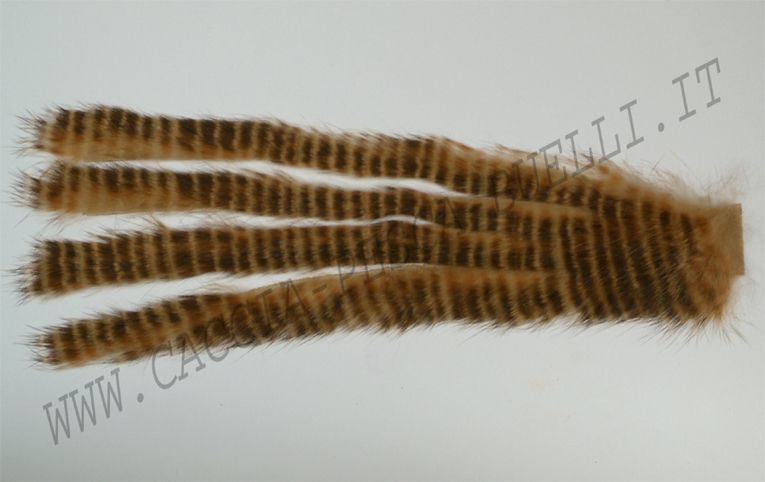 TRAUN RIVER PRODUCTS STRIPS RABBIT MARRONE TIGRATO