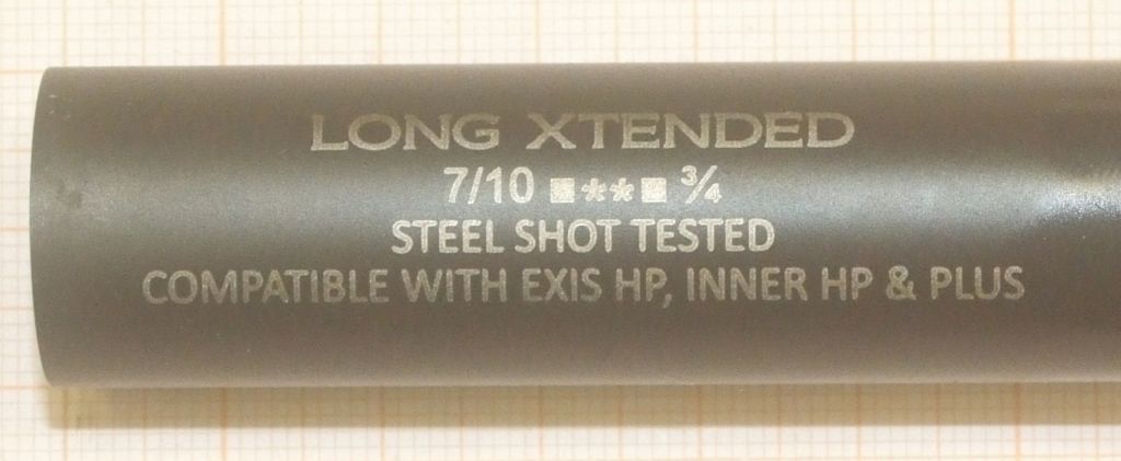 FABARM - STROZZATORE CAL.12 IN/ OUT LONG EXTENDED +55 mm - IM ** 