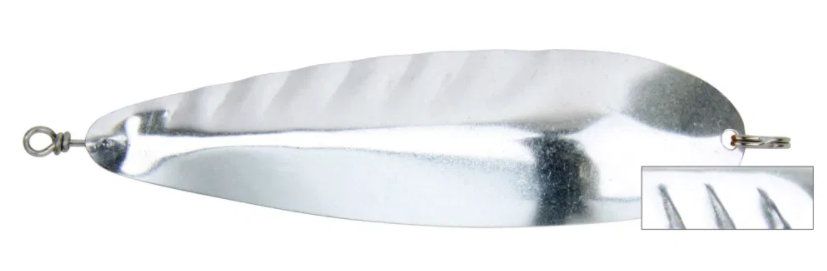 STUCKI ONDULANTE SVIZZERO ARGENTO / ARGENTO - UNDULATED - 6 CM