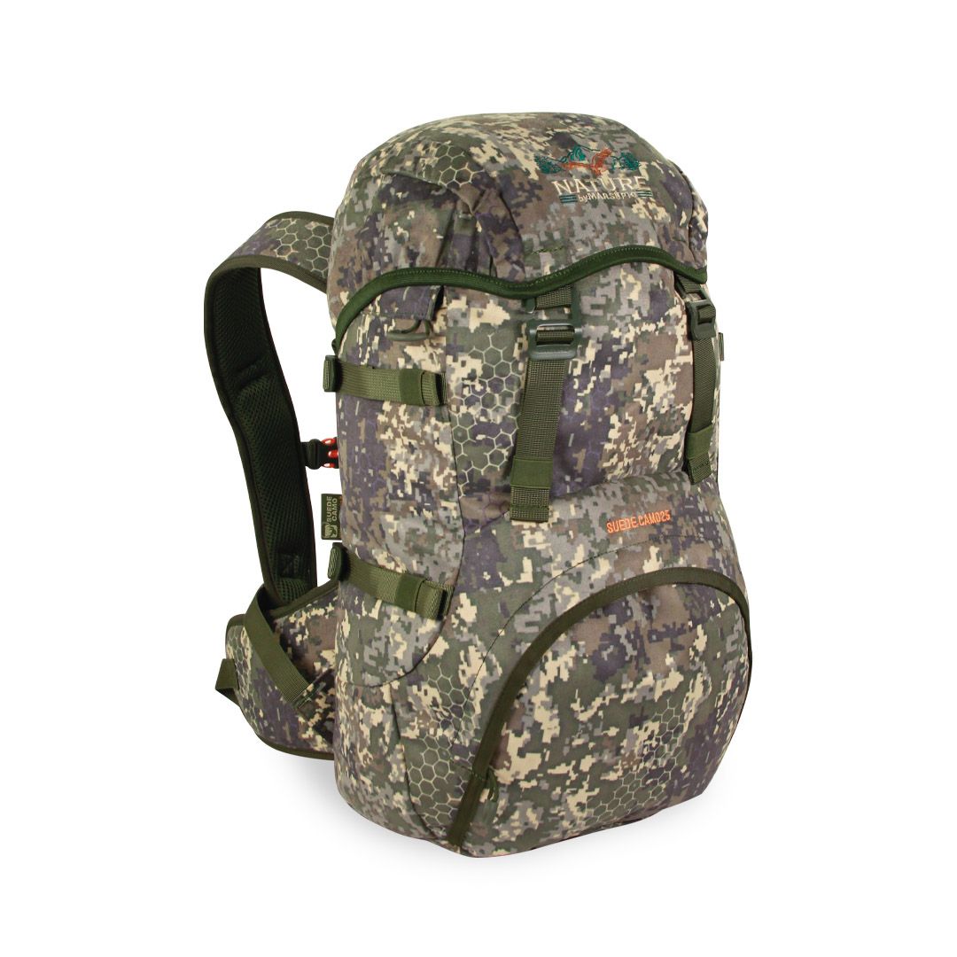 ZAINO CAMOUFLAGE 25 L DA CACCIA SEMPLICE E FUNZIONALE - MARSUPIO