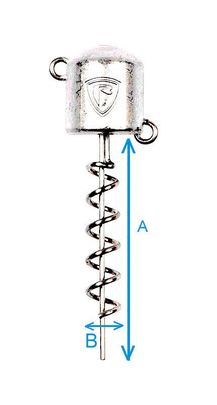 FOX RAGE SUPER SCREW BULLET JIG HEADS 30 g