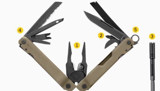  LEATHERMAN SIGNAL® SUPER TOOL 300 METRI  NERO