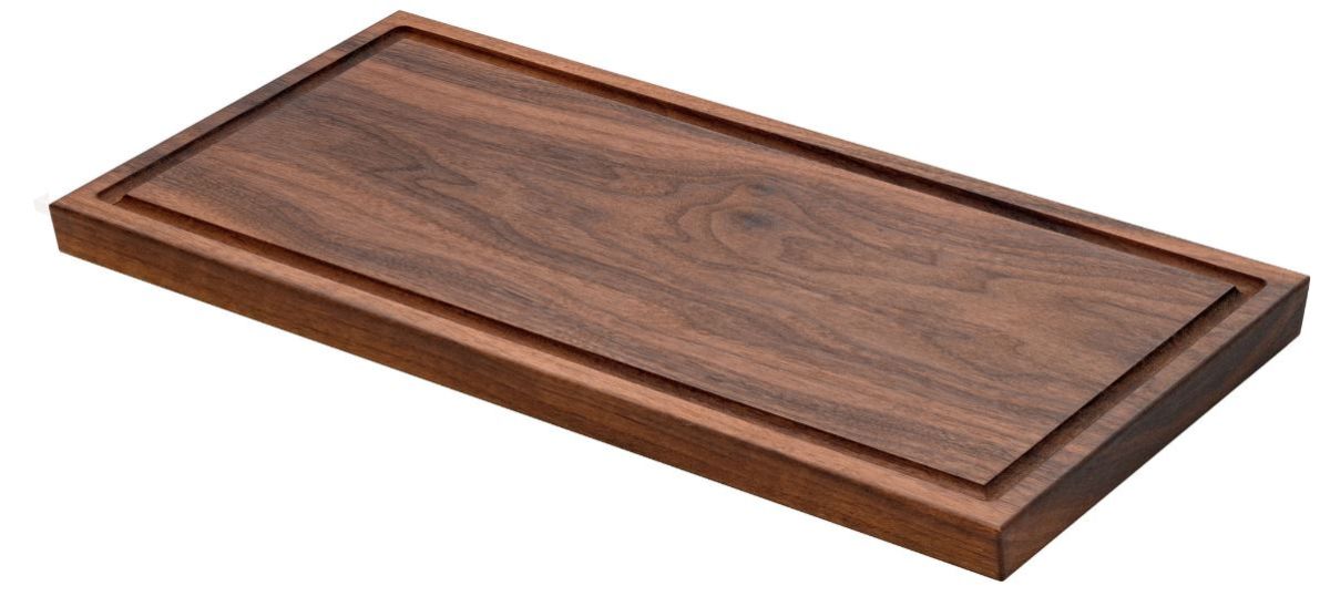 DUE CIGNI TAGLIERE ARROSTO IN NOCE PICCOLO 