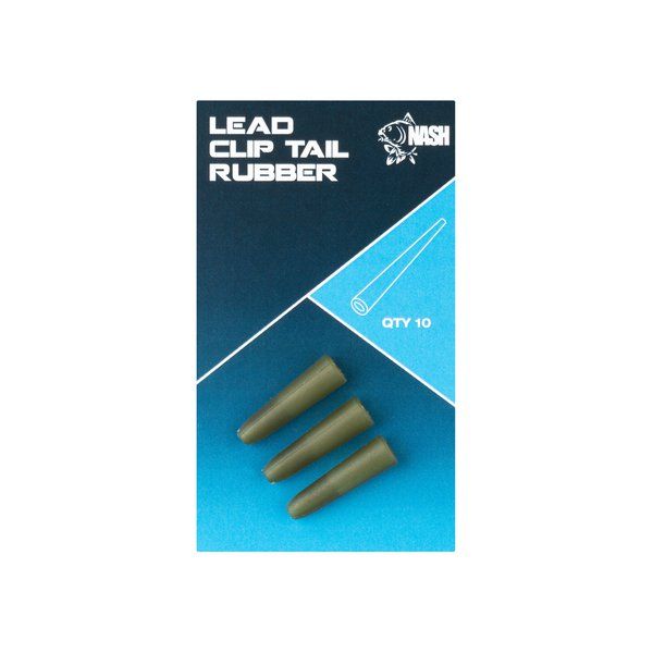 NASH TAPPI IN GOMMA - LEAD CLIP TAIL RUBBERS 