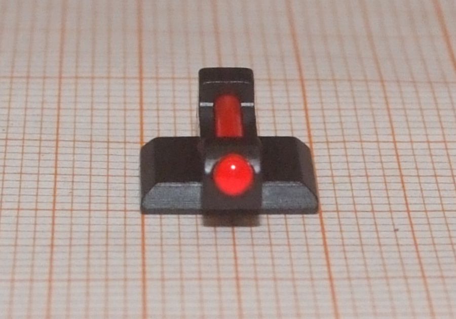 LPA TACCA DI MIRA E MIRINO IN FIBRA OTTICA CON REGOLAZIONI PER KIMBER 1911